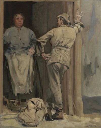 De Batman (Compree wast madame), 1920 door Will Dyson